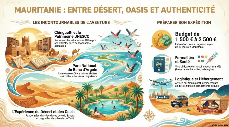 Voyage en Mauritanie : guide complet pour découvrir le Sahara